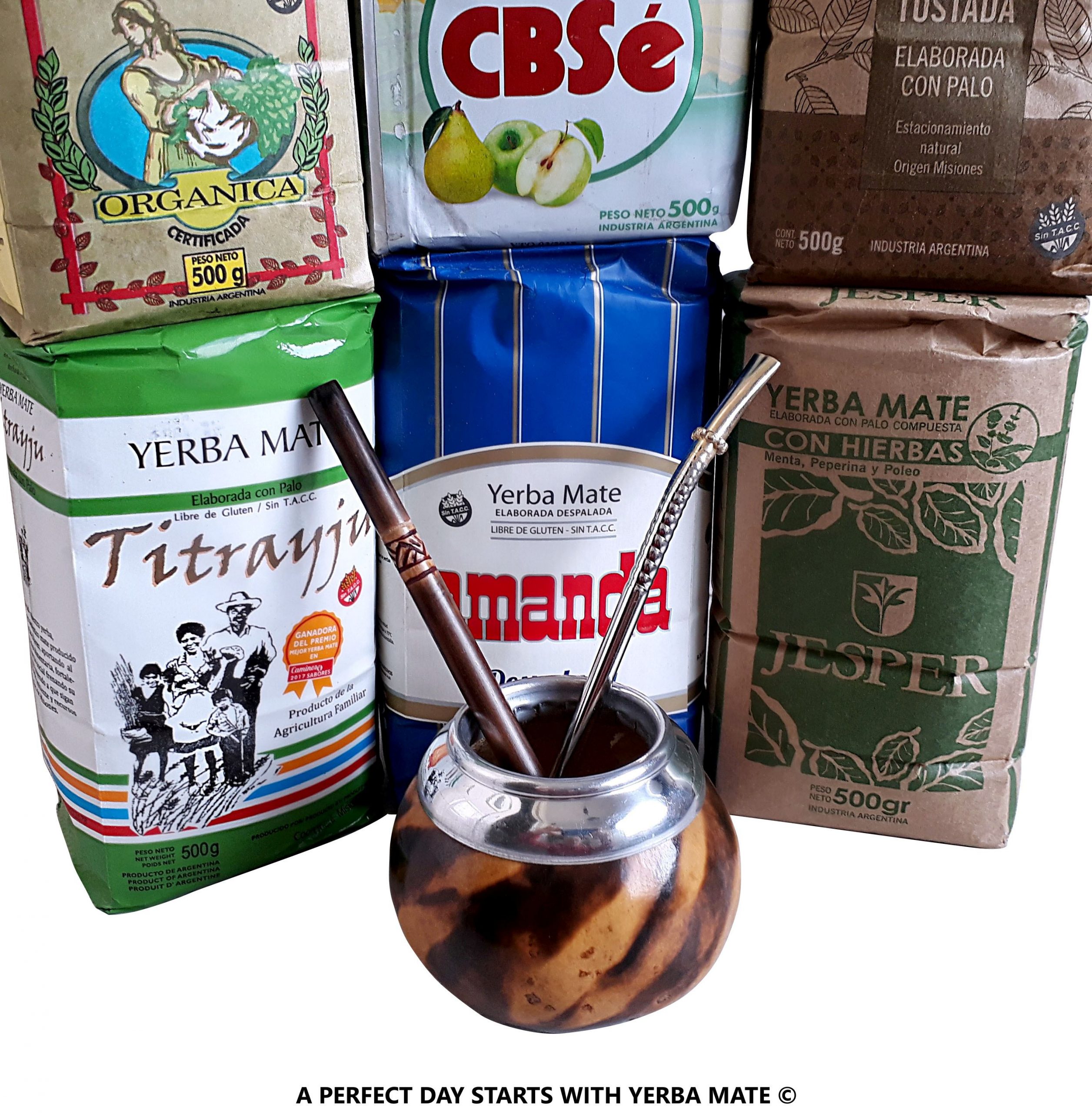 Bombilla MADE IN ARGETINA Free mate bag tea sample Mate Thermic