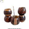 Customizable Yerba Mate Gourd and Bombilla - 5 Options Available
