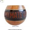 Personalized Customizable Handcarved Yerba Mate Gourd