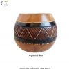 Personalized Customizable Handcarved Yerba Mate Gourd