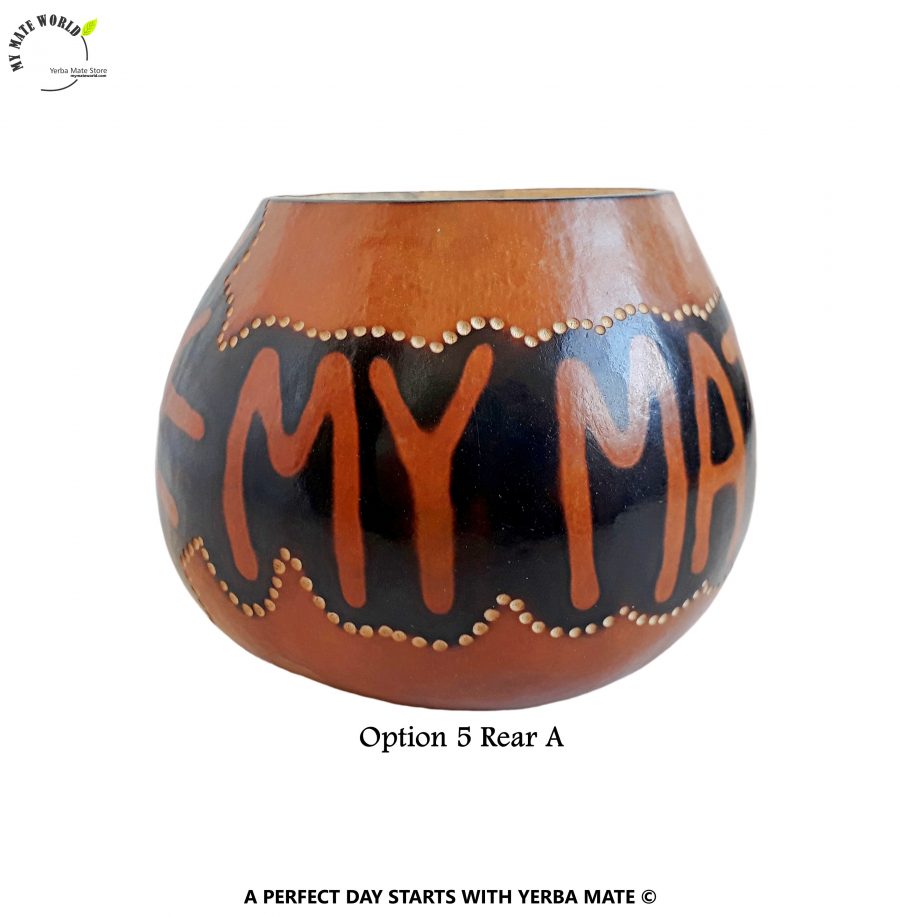 Personalized Customizable Handcarved Yerba Mate Gourd
