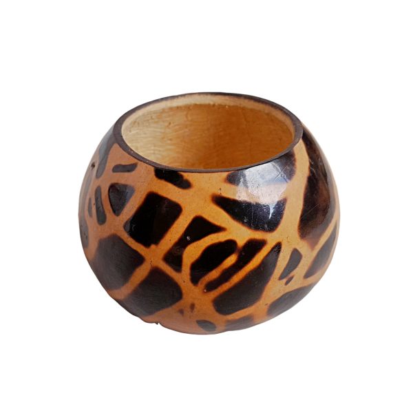 Abstract Patterned Calabash Mate Gourd