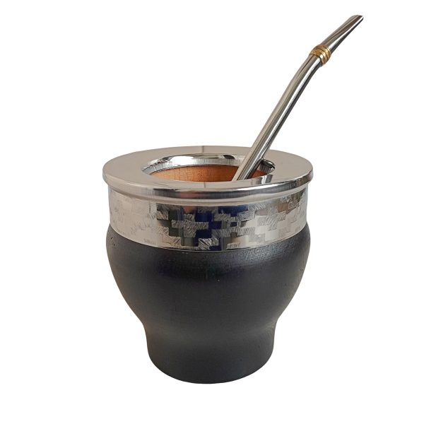 Black-Wooden-Guarda-Pampa-Steel-Rim-Mate-Cup-Bombilla